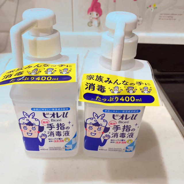 ビオレu 手指の消毒液　400ml