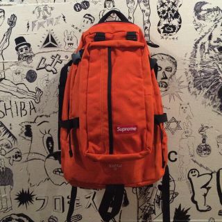 シュプリーム(Supreme)のSupreme 12ss BackPack Orange(バッグパック/リュック)