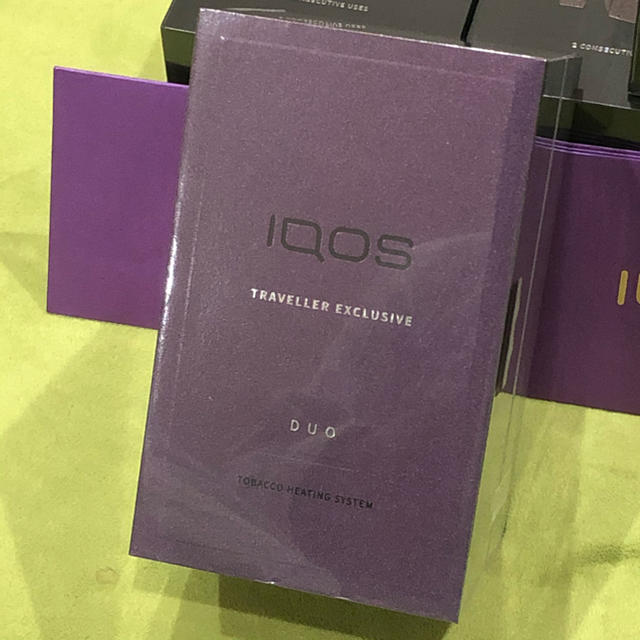 関西国際限定　アイコス　IQOS 3 DUOイリディセントパープルメンズ