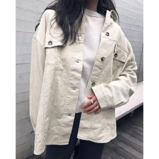 trunc88 Light Corduroy Jacket(ノーカラージャケット)