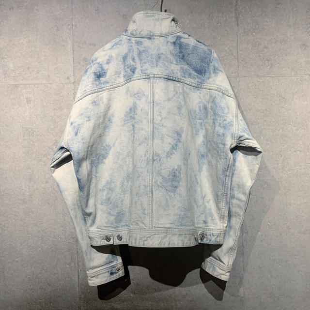 FEAR OF GOD(フィアオブゴッド)のFEAR OF GOD フィアオブゴッド ブリーチ加工 デニムジャケット メンズのジャケット/アウター(Gジャン/デニムジャケット)の商品写真