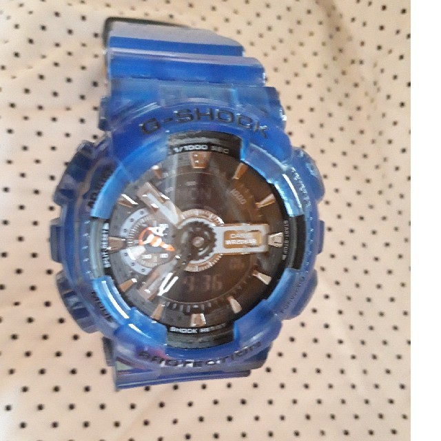 G-SHOCK(ジーショック)のG-shock⌚ブルー メンズの時計(腕時計(デジタル))の商品写真