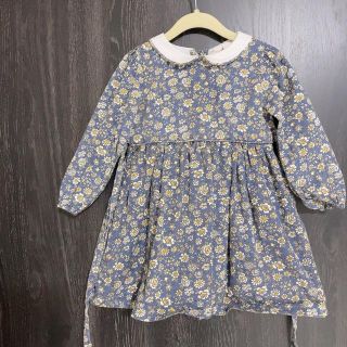 キャラメルベビー&チャイルド(Caramel baby&child )のlittle cotton clothes ワンピース 2-3y(ワンピース)