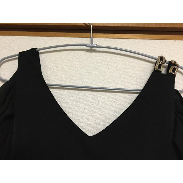 dazzy store(デイジーストア)のDizzy ブラックドレス レディースのフォーマル/ドレス(ミディアムドレス)の商品写真