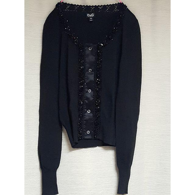 あくまでも DOLCE&GABBANA ビーズ ブラックカーディガンの通販 by ピキ