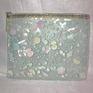 フランシュリッペ(franche lippee)のたけいみきクリアポーチシェルLサイズ(ポーチ)