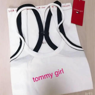 トミーガール(tommy girl)のtommy girl❤︎白キャミソール 新品(キャミソール)