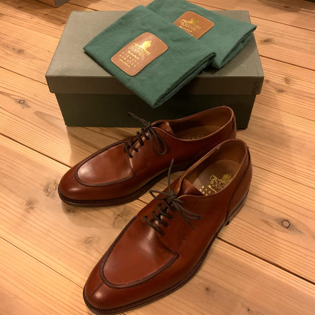 Crockett&Jones(クロケットアンドジョーンズ)のhiro様専用　クロケット&ジョーンズ　MONTAGU 7E デッドストック メンズの靴/シューズ(ドレス/ビジネス)の商品写真