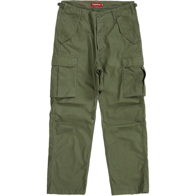 32 supreme cargo pant olive 20ss オリーブ M