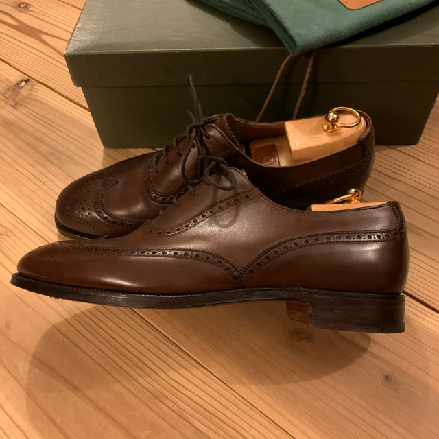 Crockett&Jones(クロケットアンドジョーンズ)のクロケット&ジョーンズ　7E 別注 メンズの靴/シューズ(ドレス/ビジネス)の商品写真