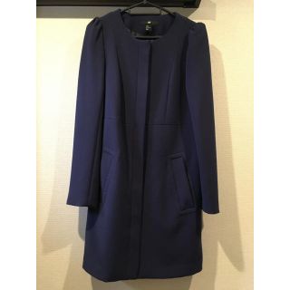 エイチアンドエム(H&M)のH&M ノーカラーコート(スプリングコート)