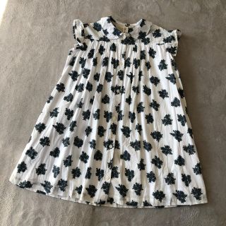 キャラメルベビー&チャイルド(Caramel baby&child )のlittle cotton clothes 花柄ワンピース 8-9y(ワンピース)