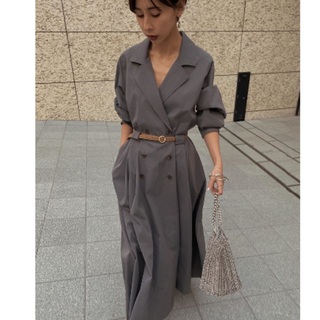 アメリヴィンテージ LONG COAT LIKE BELT DRESS