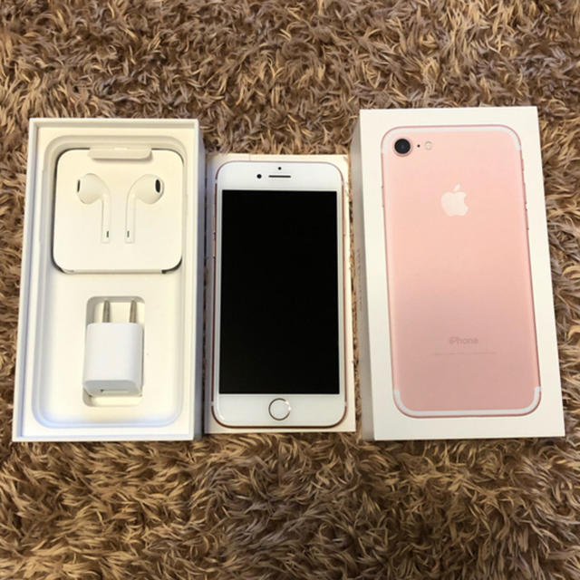 スマートフォン/携帯電話iPhone7  32GB  ピンクゴールド