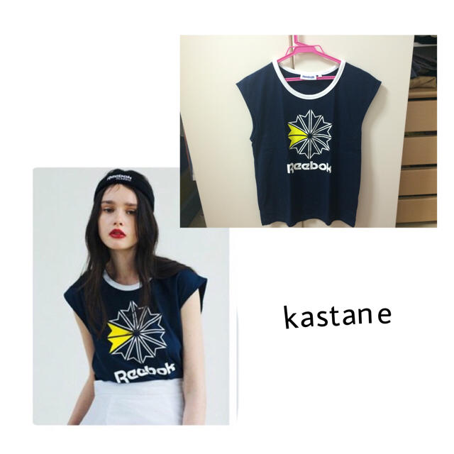 Kastane(カスタネ)のkastaneノースリーブ レディースのトップス(Tシャツ(半袖/袖なし))の商品写真