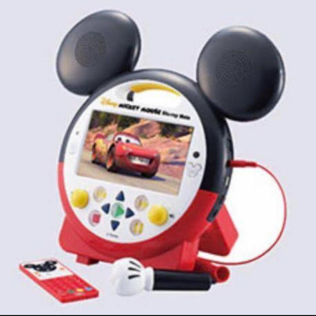 Disney(ディズニー)のDWE ポータブルプレイヤー　ミッキーメイト スマホ/家電/カメラのテレビ/映像機器(ブルーレイプレイヤー)の商品写真