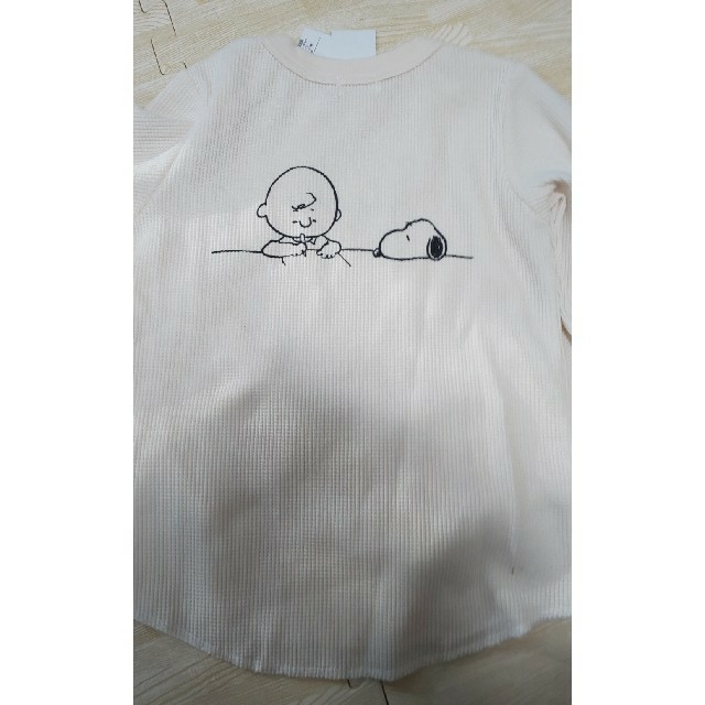 F.O.KIDS(エフオーキッズ)のアプレレクール チャーリーブラウン キッズ/ベビー/マタニティのキッズ服女の子用(90cm~)(Tシャツ/カットソー)の商品写真