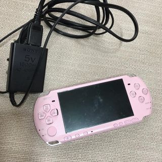 ソニー(SONY)の美品！PSP 3000 ブロッサムピンク(家庭用ゲーム機本体)