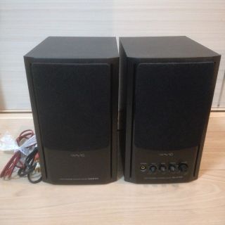 オンキヨー(ONKYO)のONKYOスピーカー GX-77M WAVIO ブラック(スピーカー)