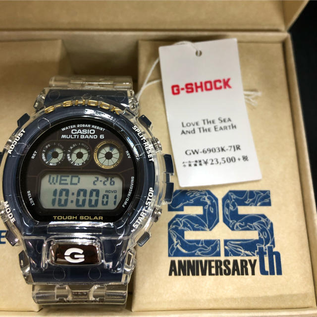 G-SHOCK(ジーショック)の通常イルクジ25年G-SHOCK GW-6903K-7JR  メンズの時計(腕時計(デジタル))の商品写真