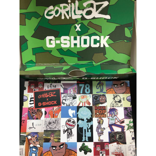 G-SHOCK(ジーショック)のゴリラズ　G-SHOCKコラボモデルGA-2000GZ-3AJR メンズの時計(腕時計(アナログ))の商品写真
