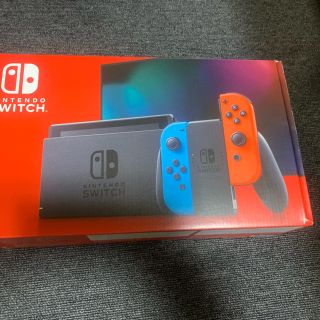 ニンテンドースイッチ(Nintendo Switch)のNintendo Switch ネオンブルー・ネオンレッド　新型スイッチ(家庭用ゲーム機本体)