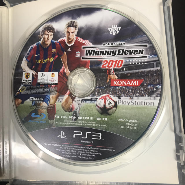 Playstation3 ワールドサッカー ウイニングイレブン 10 Ps3の通販 By Gudem プレイステーション3ならラクマ