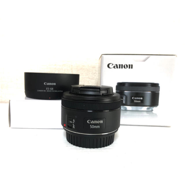 Canon 50mm F1.8 STM 【フード付き】
