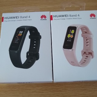 HUAWEI Band4  ピンク(腕時計(デジタル))