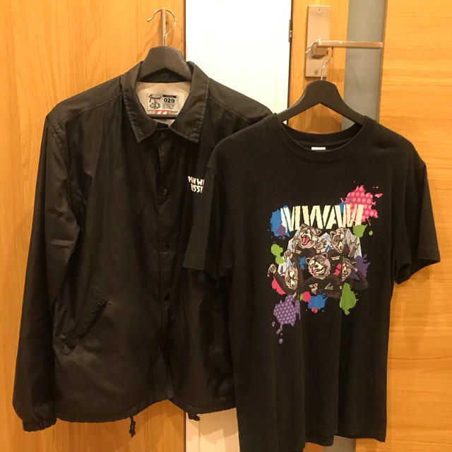 マンウィズ【MAN WITH A MISSION】 コーチジャケット Tシャツ