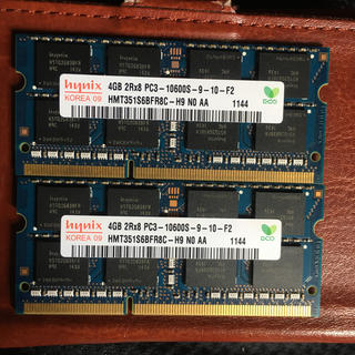 DDR3 4GB×2枚 8GB hynix製(PCパーツ)