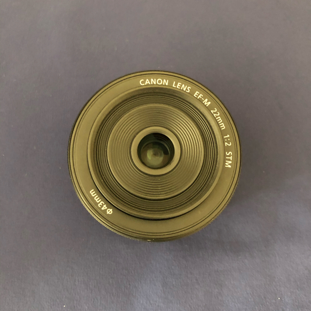 CANON EF-M 22mm F2 STM パンケーキ 単焦点レンズ