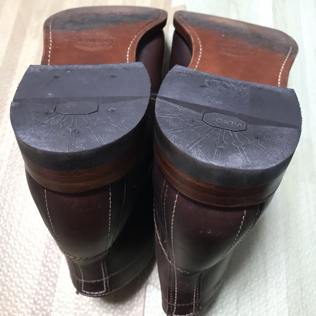 WOLVERINE(ウルヴァリン)のメンズ 革 ブーツ 26.5センチ wolverine ブラウン メンズの靴/シューズ(ブーツ)の商品写真