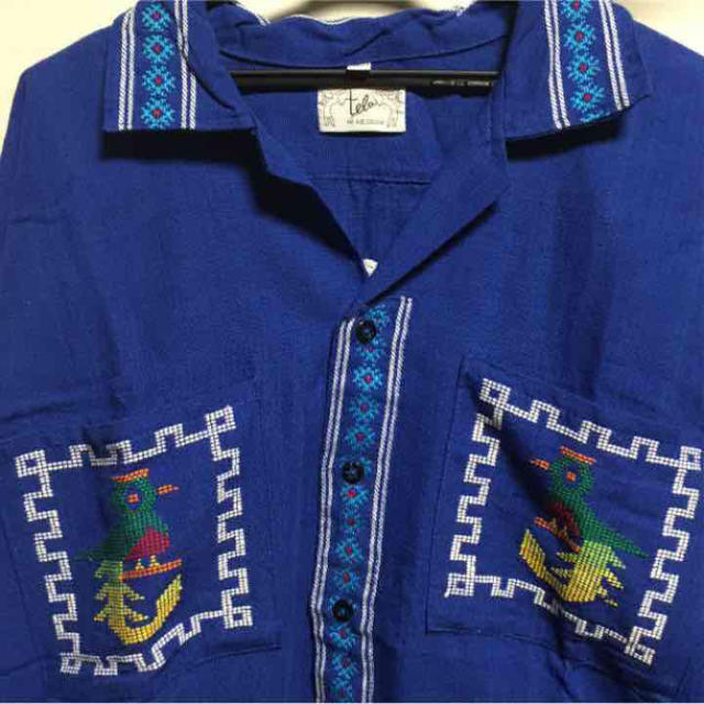 titicaca(チチカカ)のチチカカ グアテマラ製シャツ レディースのトップス(シャツ/ブラウス(長袖/七分))の商品写真