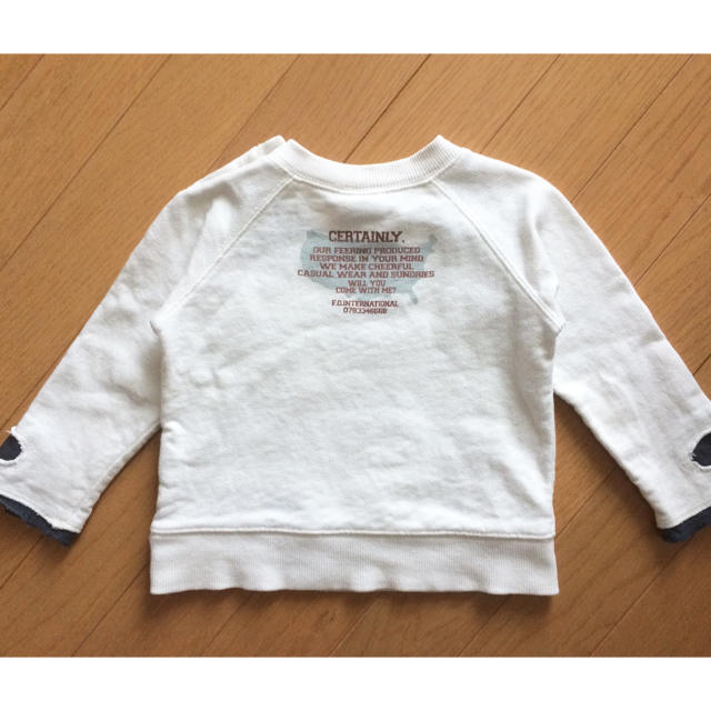 F.O.KIDS(エフオーキッズ)のF.O.KIDS  キッズトレーナー キッズ/ベビー/マタニティのベビー服(~85cm)(トレーナー)の商品写真