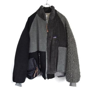 本日限定価格　gilet リメイクフリースジャケット