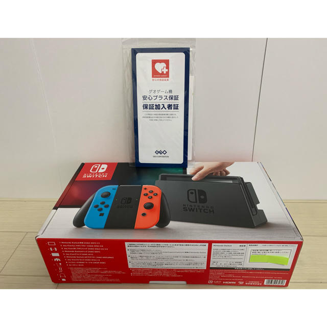 延長保証Nintendo Switch Joy-Con(L)ネオンブルー/(R)