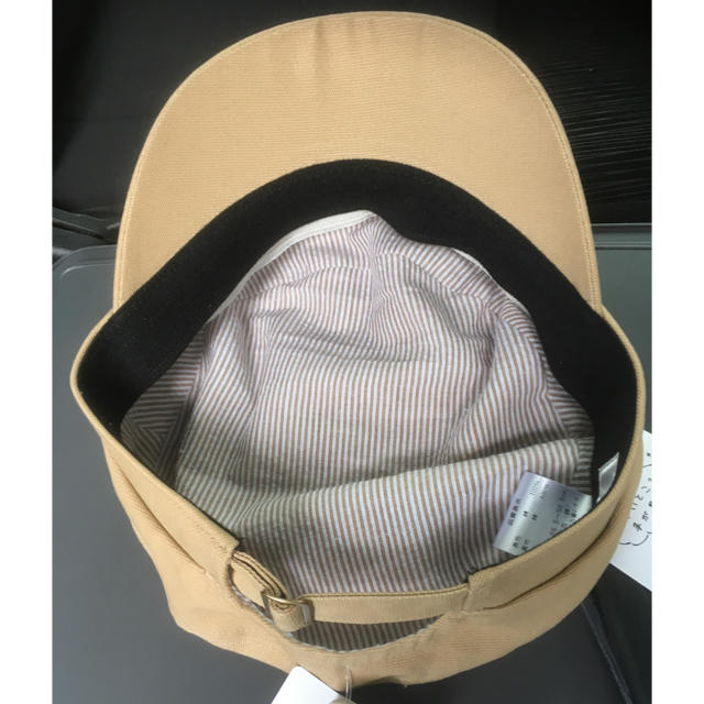 しまむら(シマムラ)の新品 プチプラのあや 帽子 キャンバスマリンキャス 中肌色 レディースの帽子(キャスケット)の商品写真