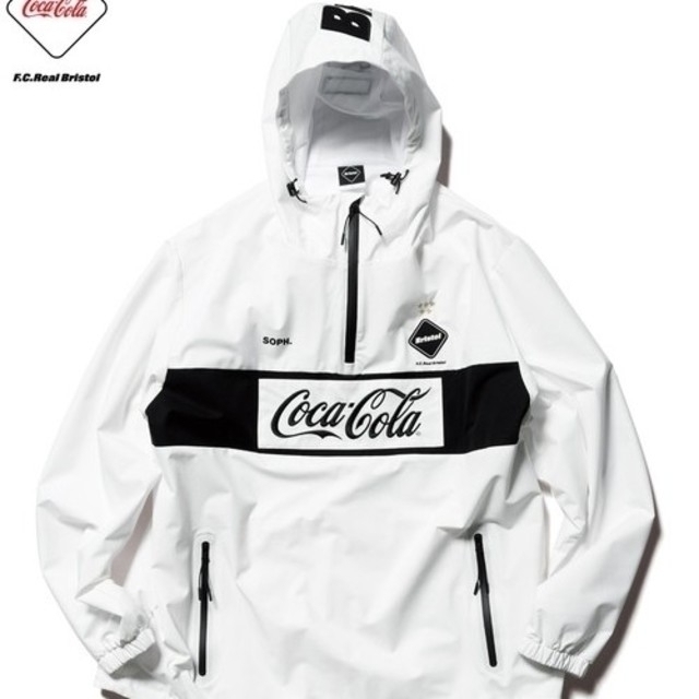 COCA-COLA HALF ZIP ANORAK　ゴルフナイロンジャケット