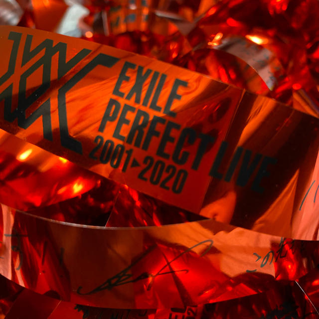 EXILE TRIBE(エグザイル トライブ)のEXILE 銀テープ チケットの音楽(国内アーティスト)の商品写真