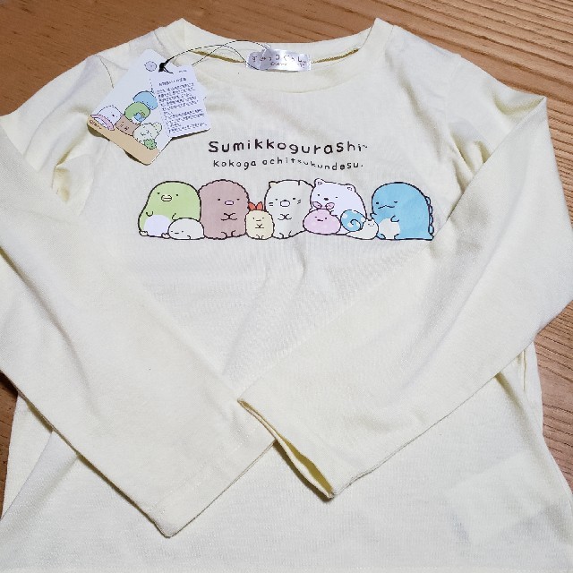 サンリオ(サンリオ)の☆すみっコぐらしロンT130☆新品 キッズ/ベビー/マタニティのキッズ服女の子用(90cm~)(Tシャツ/カットソー)の商品写真