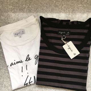 アニエスベー(agnes b.)のアニエスｂ Tシャツ 二枚目セット(Tシャツ(半袖/袖なし))