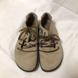 ビルケンシュトック(BIRKENSTOCK)のビルケンシュトック レザー スニーカー モンタナ MONTANA ベージュ(スニーカー)