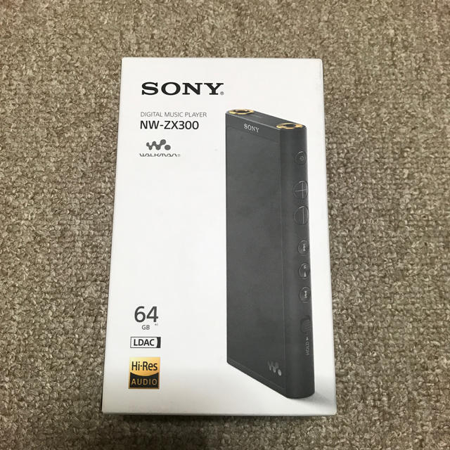 SONY NW-ZX300 64GB BLACK ソニーDAPウォークマン