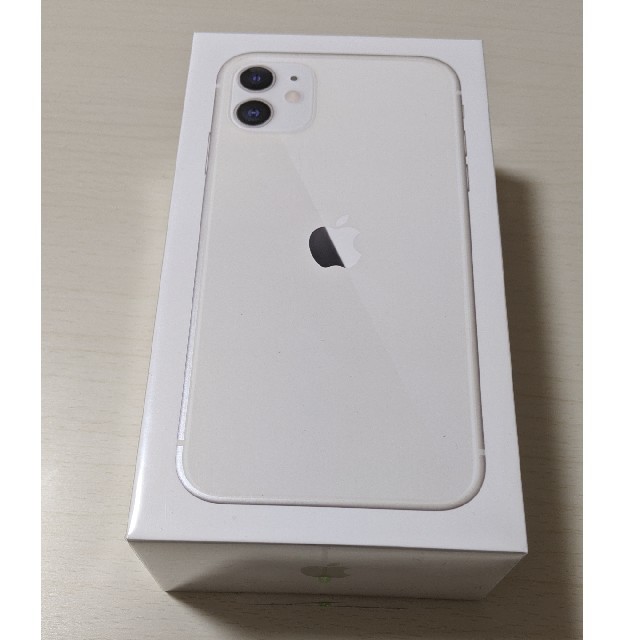 新品☆iPhone11  ホワイト Apple版シムフリー64GB　simフリー