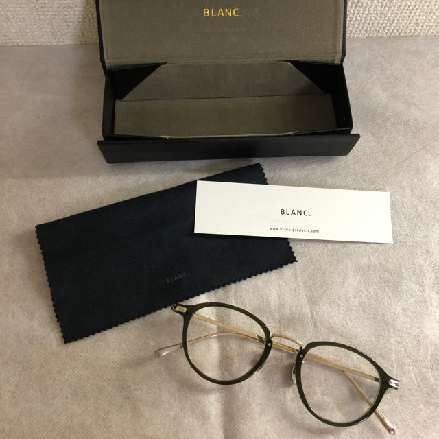 BLANC サングラス　メガネ　眼鏡　美品