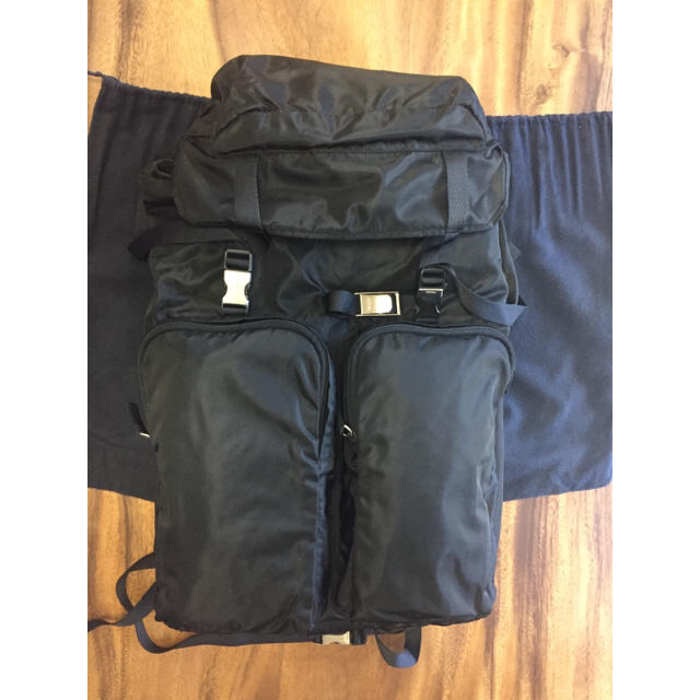 定番の中古商品 PRADA - V136 バックパック リュック PRADA バッグ