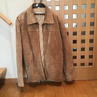 バーニーズニューヨーク(BARNEYS NEW YORK)のバーニーズニューヨークメンズレザージャケット(トレンチコート)