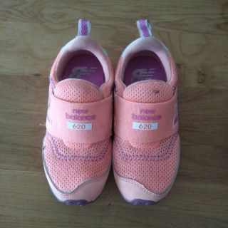 ニューバランス(New Balance)のnew balance 14.5㌢　ピンクオレンジ(スニーカー)