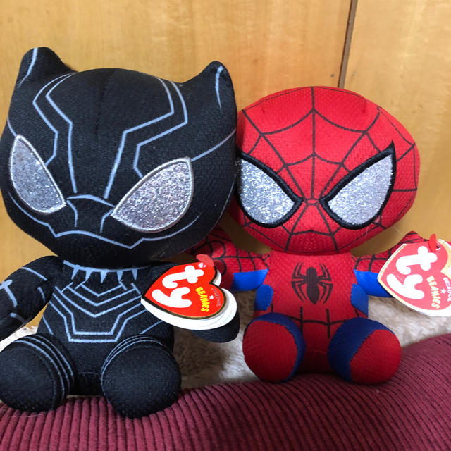 MARVEL(マーベル)のスパイダーマンぬいぐるみ エンタメ/ホビーのおもちゃ/ぬいぐるみ(ぬいぐるみ)の商品写真